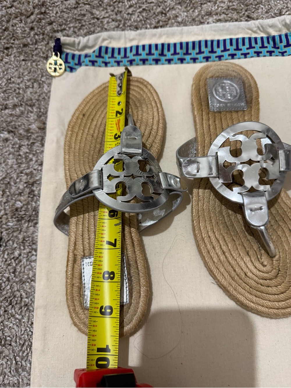 Tory Burch Miller sandals size 37,5 - Picture 7 of 8